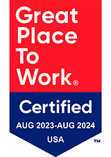 Great Place To Work Certified 2023–2024 USA