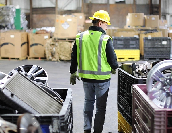 Expert audit of automotive recycling operations