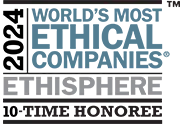 World's Most Ethical Companies 2024 recognition