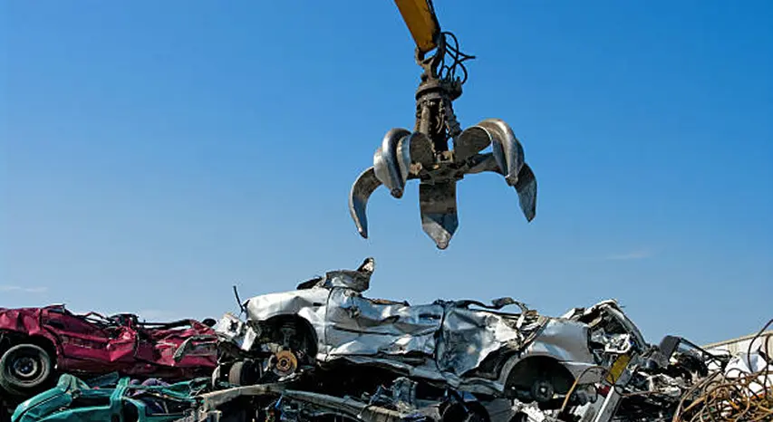 machined metal scrap