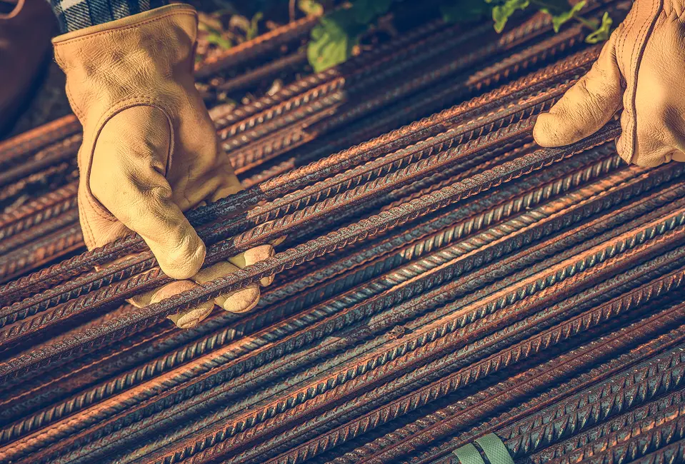 steel rebar for metal recycling